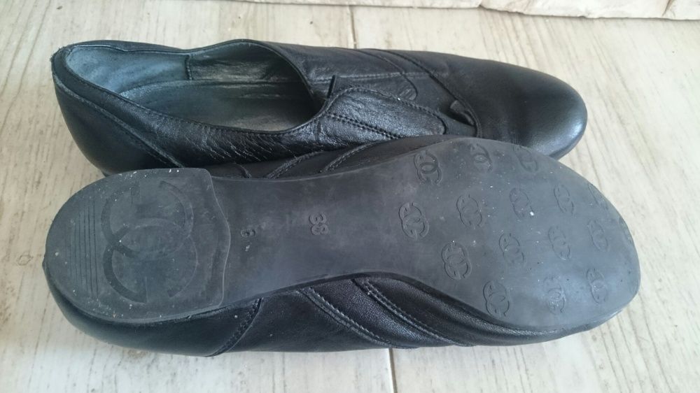 Buty skorzane, polbuty, pantofle