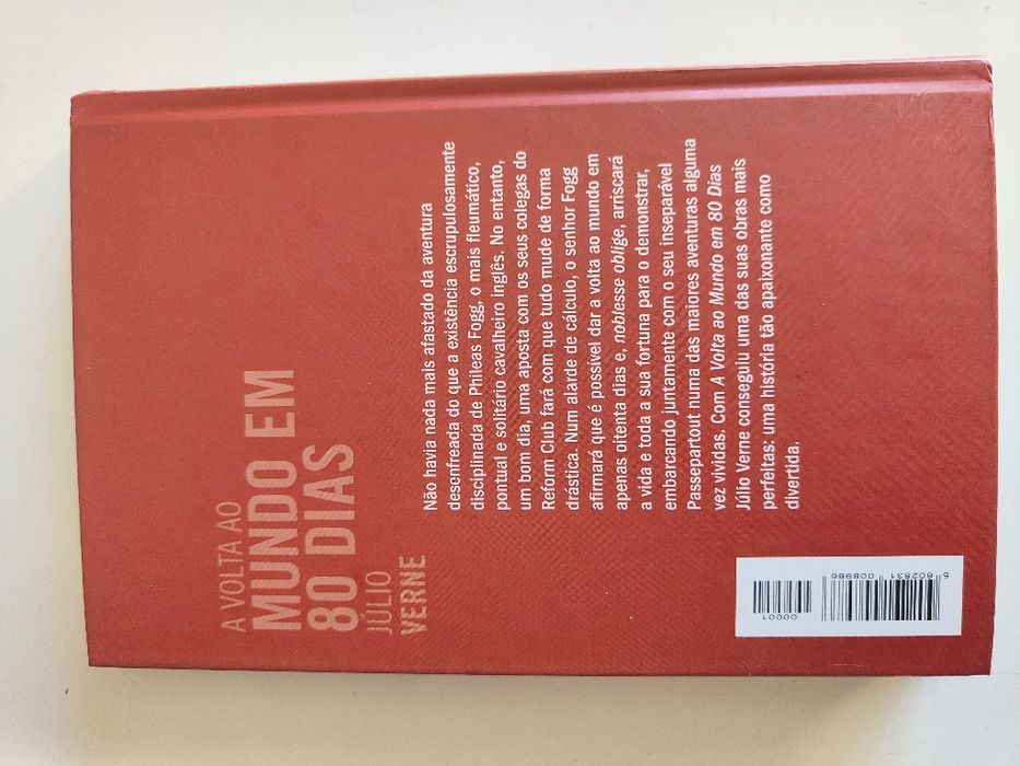 Livro - A volta ao Mundo em 80 dias - Júlio Verne
