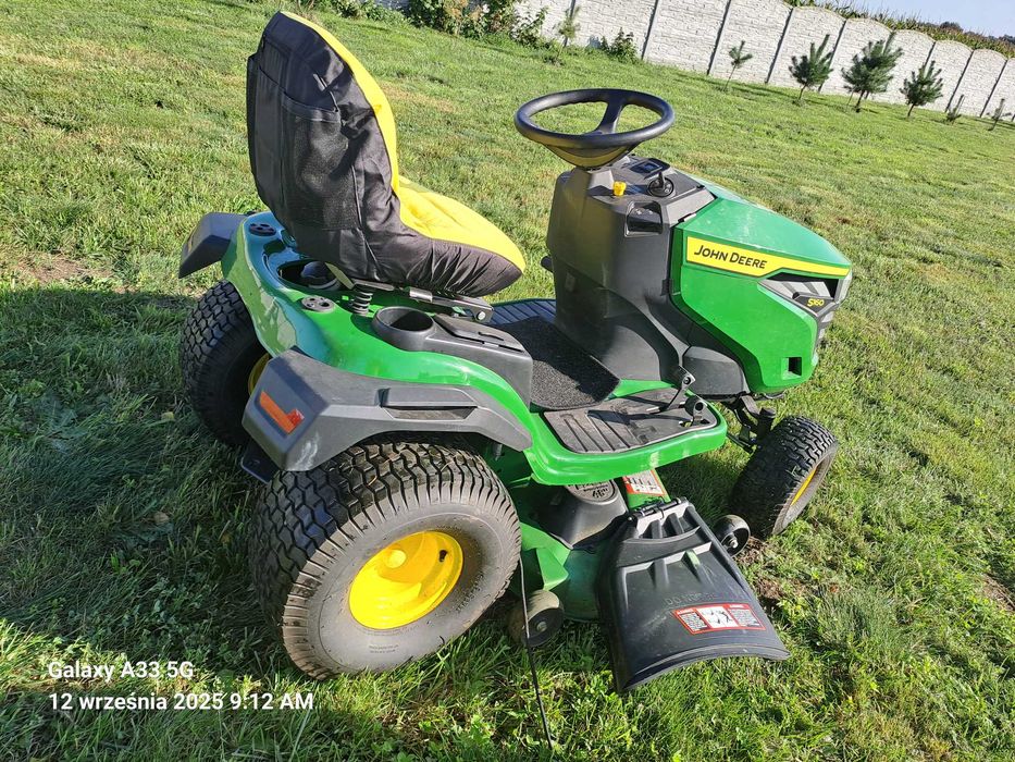 Traktorek kosiarka John Deeee S-160 V-twin 24HP 8 MTG