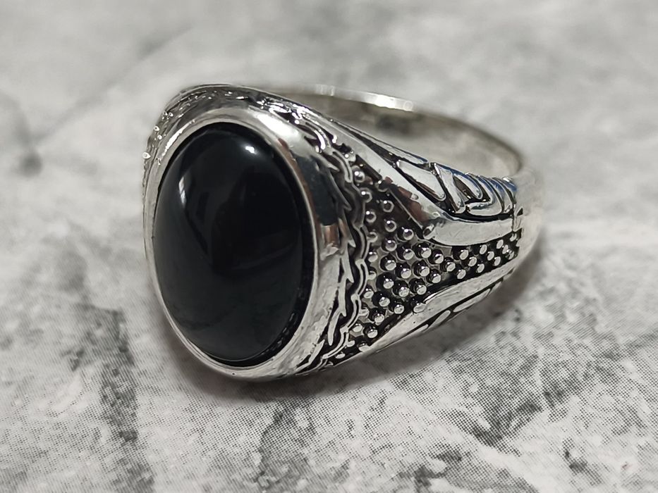 Anel Black Eye Vintage