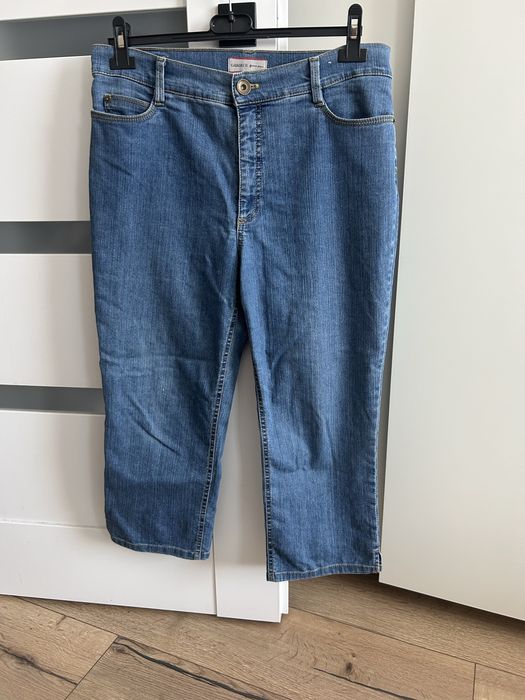 Spodnie jeansy rybaczki rozmiar 42