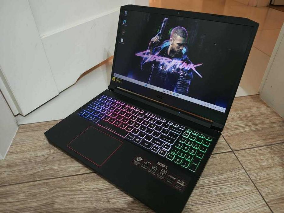 GAMINGOWY Laptop ACER NITRO5-144Hz i5 10GEN 8x4.50Ghz,20GB,RTX3060-6GB