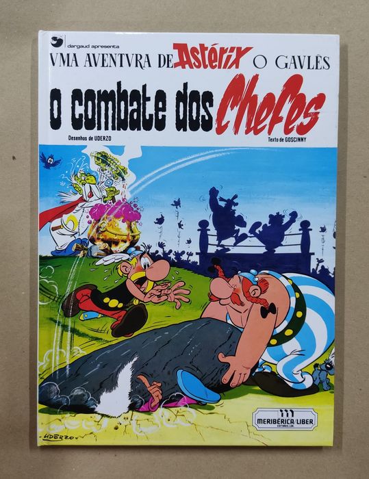 Livros de bd do Astérix edição Meribérica
