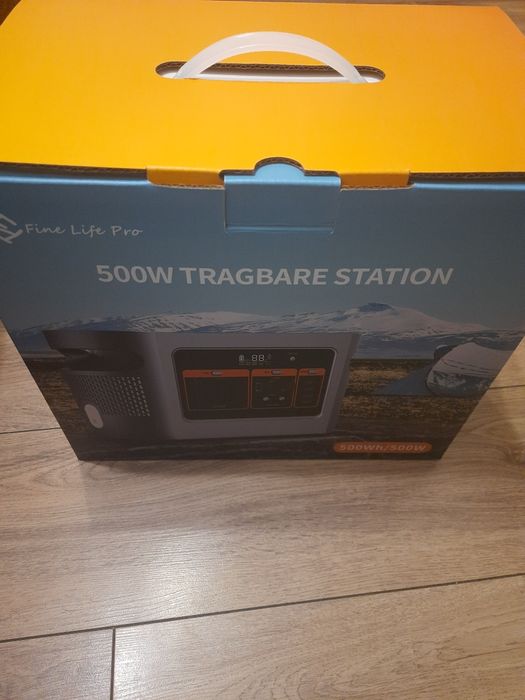 Зарядна станція Fine Life Pro 500 Wh, зарядка до 5 годин