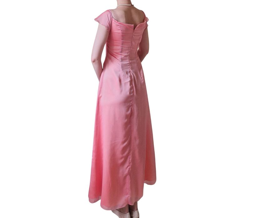 Retro napoleońska suknia balowa empire