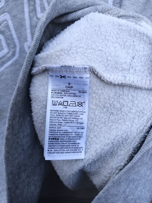 Gap bluza z kapturem damska