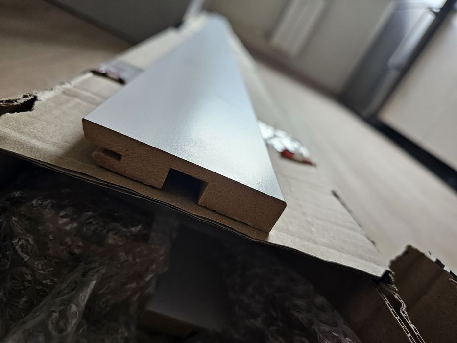 Listwa podłogowa przypodłogowa MDF 12m 16x80mm (6 x 2m)