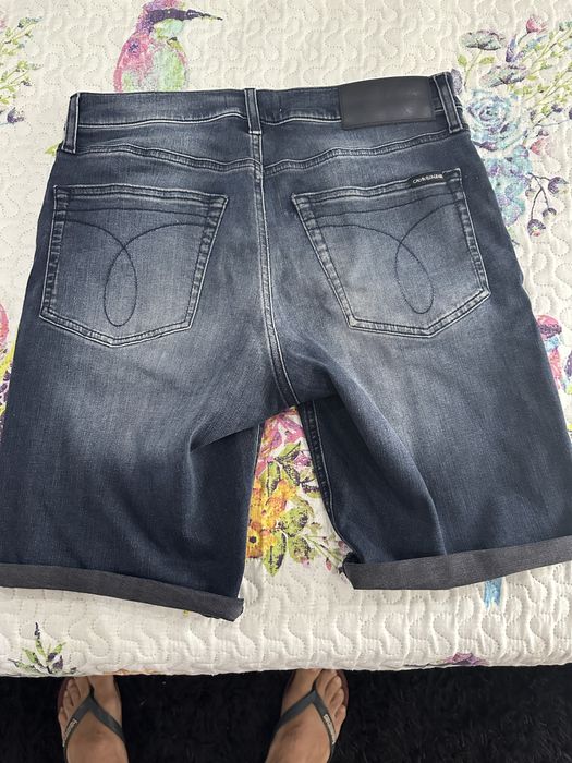 Calvin Klein calcões de ganga