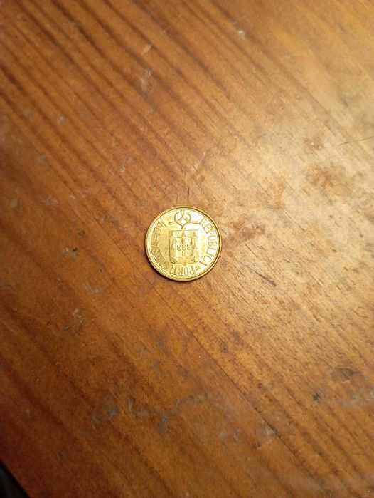 Moedas de 1 Escudo português anos 1987 a 1993