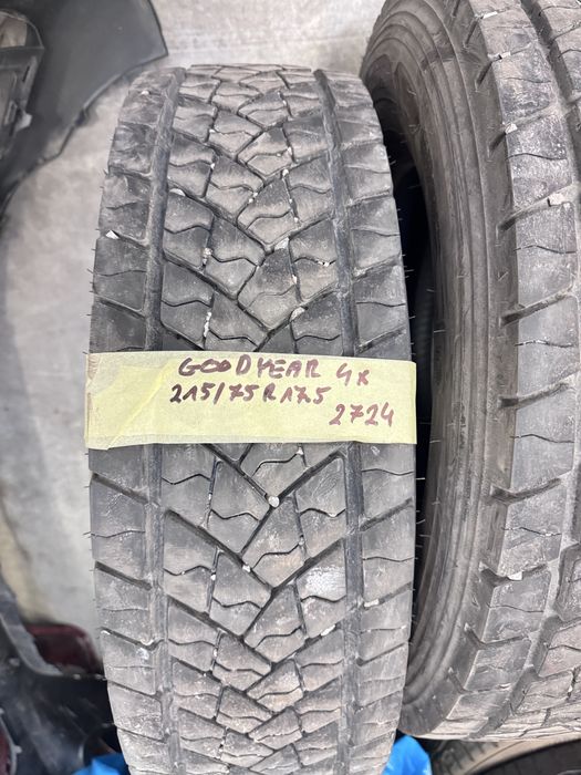 4x GoodYear KMax D 215/75 r 17,5