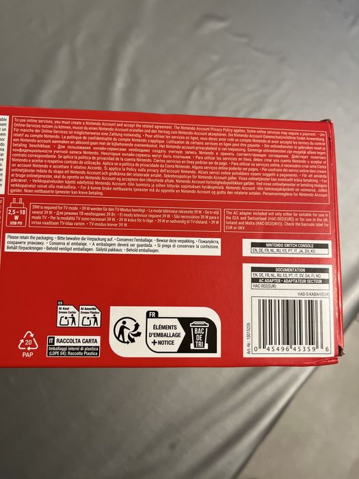 Nintendo Switch 4 comandos