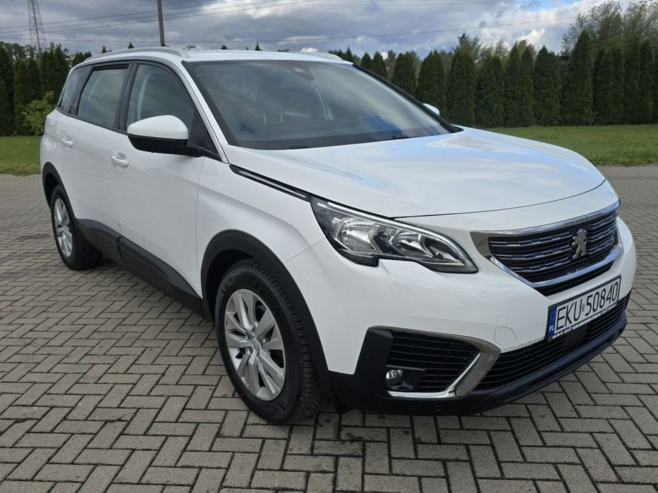 Peugeot 5008 1,2Turbo benz. 7 Foteli.Klimatronic 2 str. Navigacja.Serwis.OKAZJA