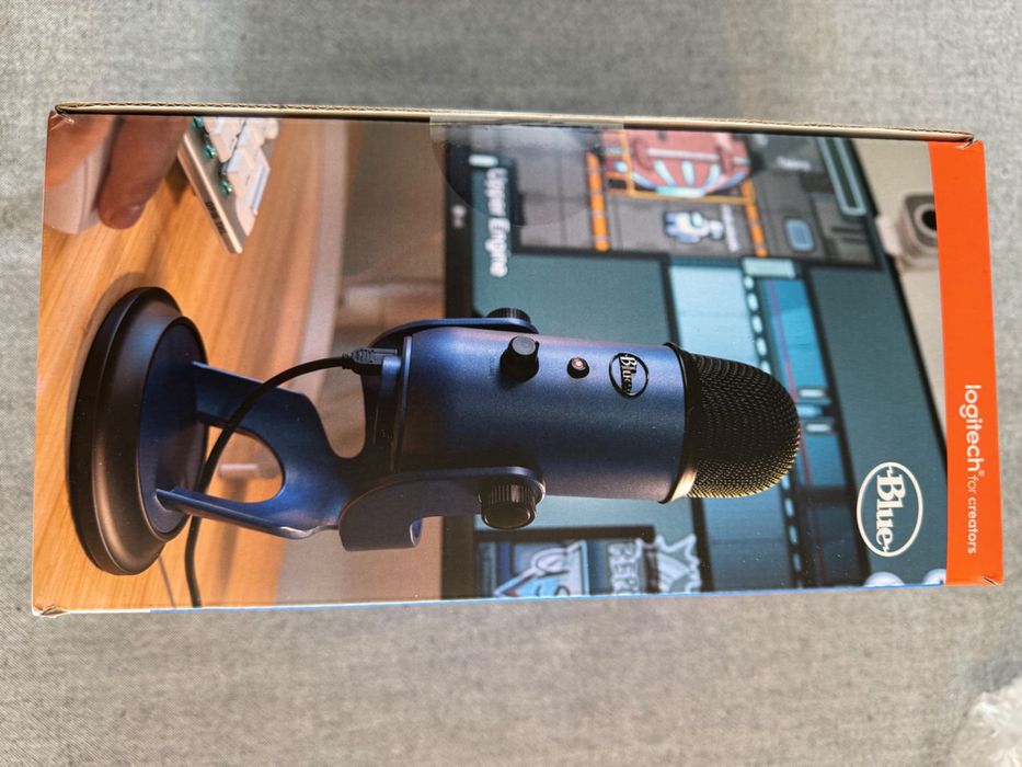 Logitech Yeti Premium multi-pattern USB microphone ( blue)