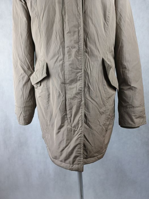 Woolrich elegancka kurtka damska L 40 jenot naturalny puch