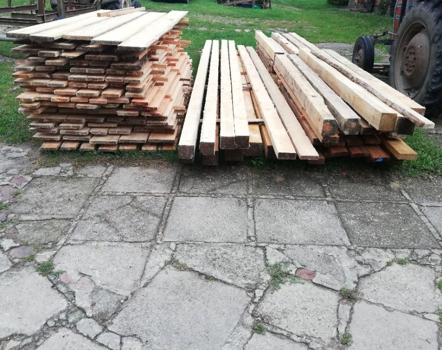 Kantówki, deski, łaty, kontrłaty