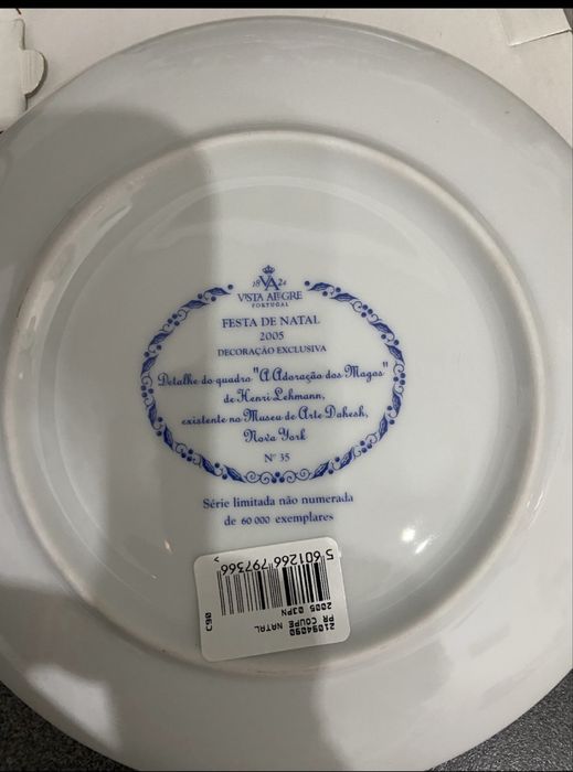 Coleção pratos de Natal