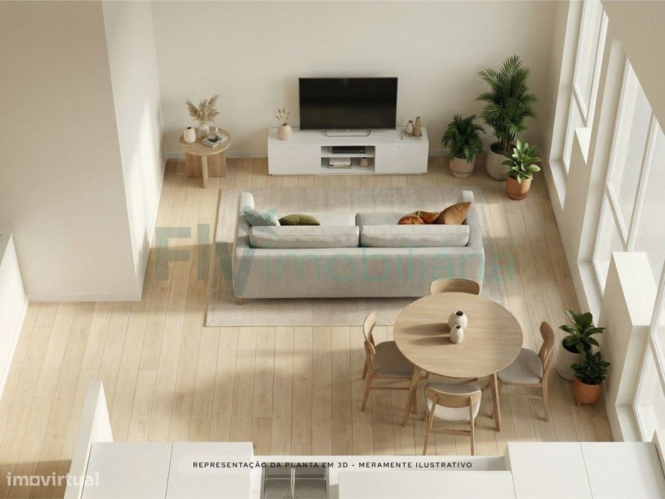 Apartamento T1 em São João, Vizela