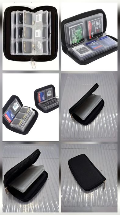 Novo. Porta cartoes  de memória