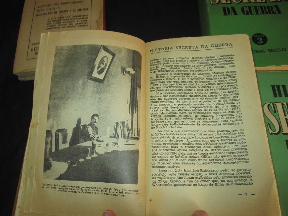 Livros História Secreta da Guerra Editorial Século