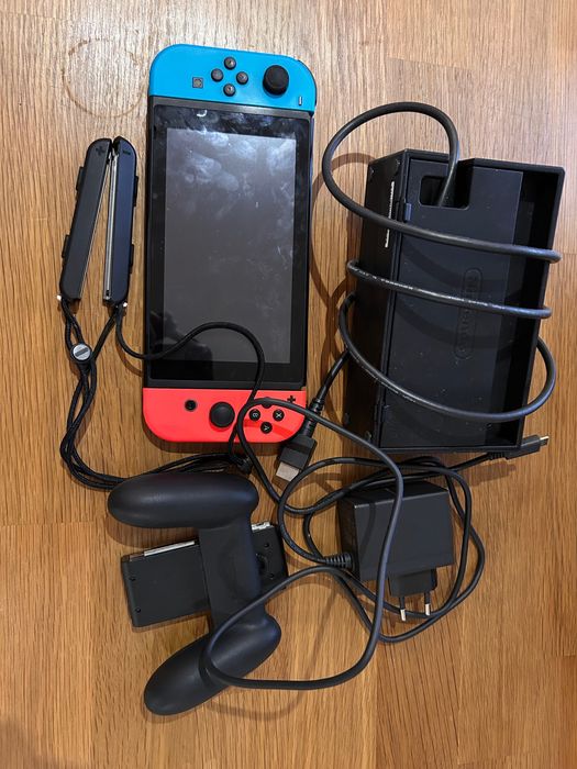 Nintendo switch com 6 jogos digitais