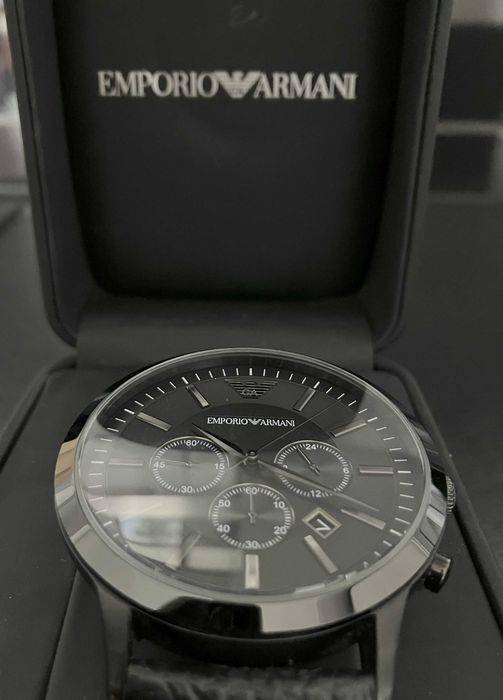 czarny zegarek EMPORIO ARMANI AR-2461