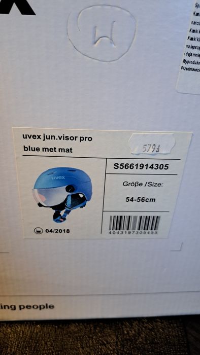 Kask narciarski 54-56cm