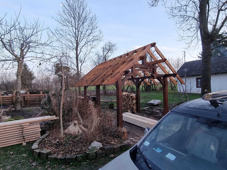 Wiata , Altana , Garaż