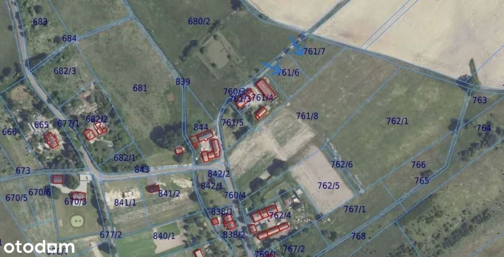 Witoszyn gm. Wymiarki - działki na sprzedaż - 1498 m2 oraz 1952 m2