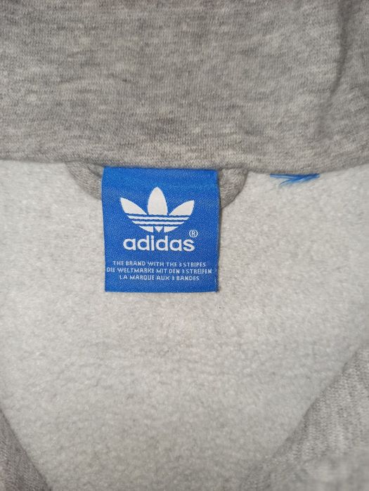 Спортивна Зіп Кофта Adidas Originals Firebird (сіра з рожевим)) жіноча