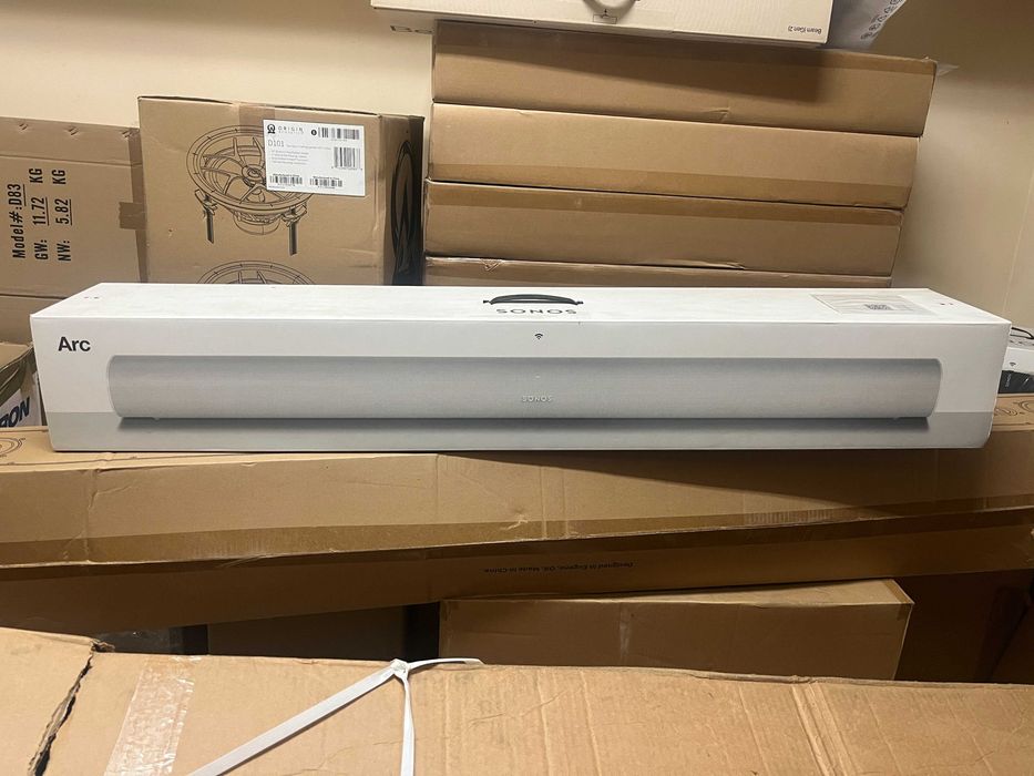 Саундбар Sonos Arc White — Dolby Atmos, HDMI eARC, AirPlay 2, офіційна EU-версія.