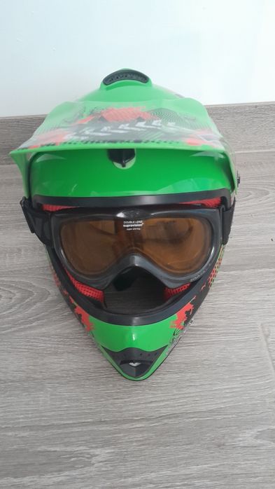 Kask na motor lub quada