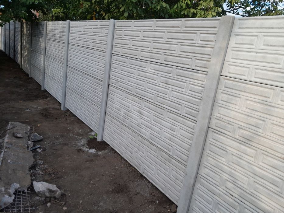 Еврозаборы, бетон забор, бетонные заборы, недорогие заборы: 350 грн ...