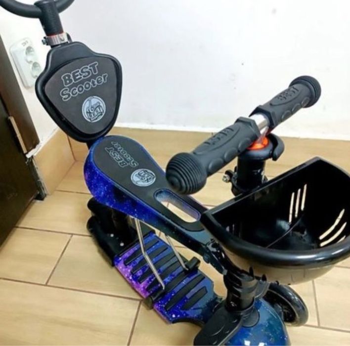 Самокат 3 в 1, велобіг.