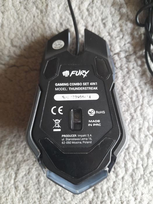 Геймерська провідна мишка FURY