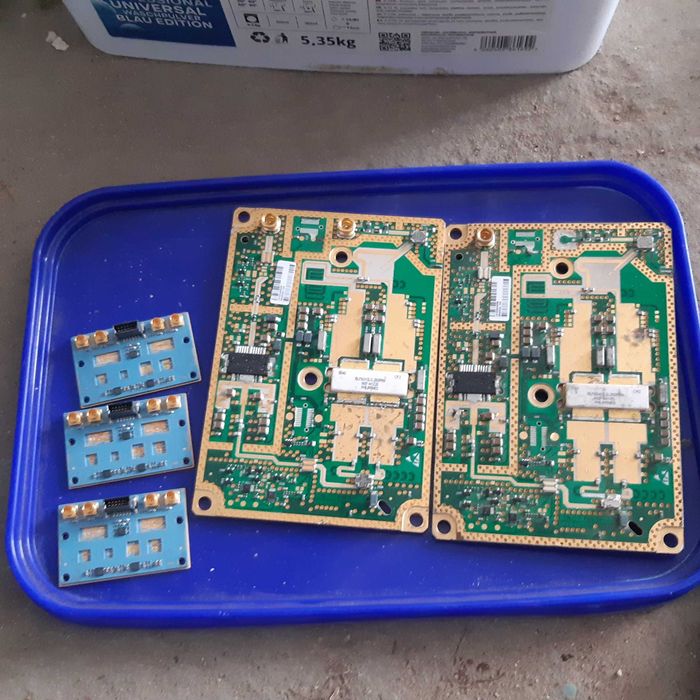 Moduły Wzmacniacza Mocy RF PA BTS 2600MHz + Grube Płyty Miedziane Pozłacane 5szt