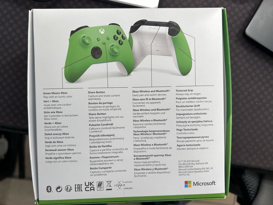 Xbox Controller VELOCITY GREEN, New64343233673474121