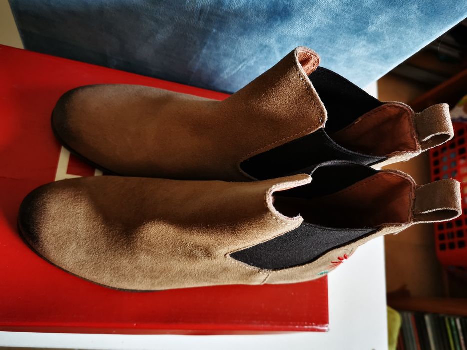 Bota Nova Camel rasa