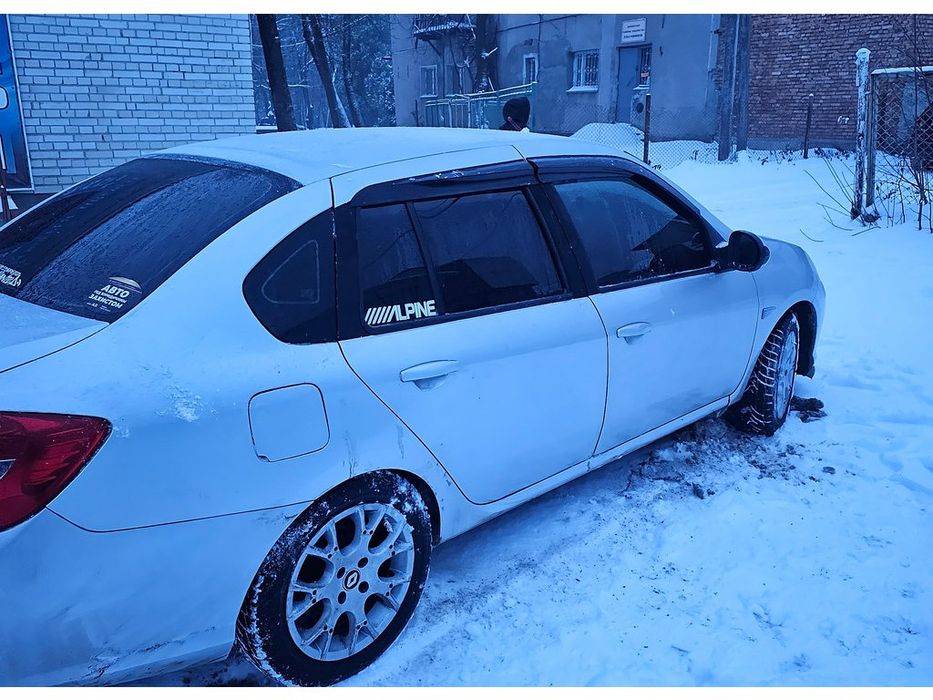 Renault Symbol 2008-2013рр. Вітровики (4 шт., Sunplex Sport)