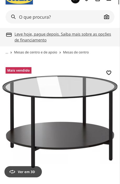 Mesa de centro ikeia