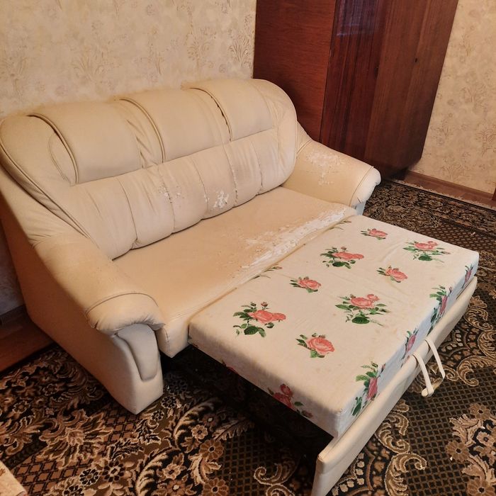 Диван кожзам раскладной