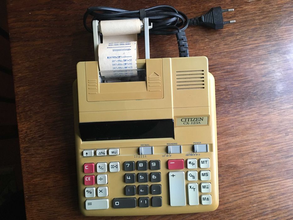 Фінансовий Кaлькулятop CITIZEN СХ-123А з друкуючим пристроєм