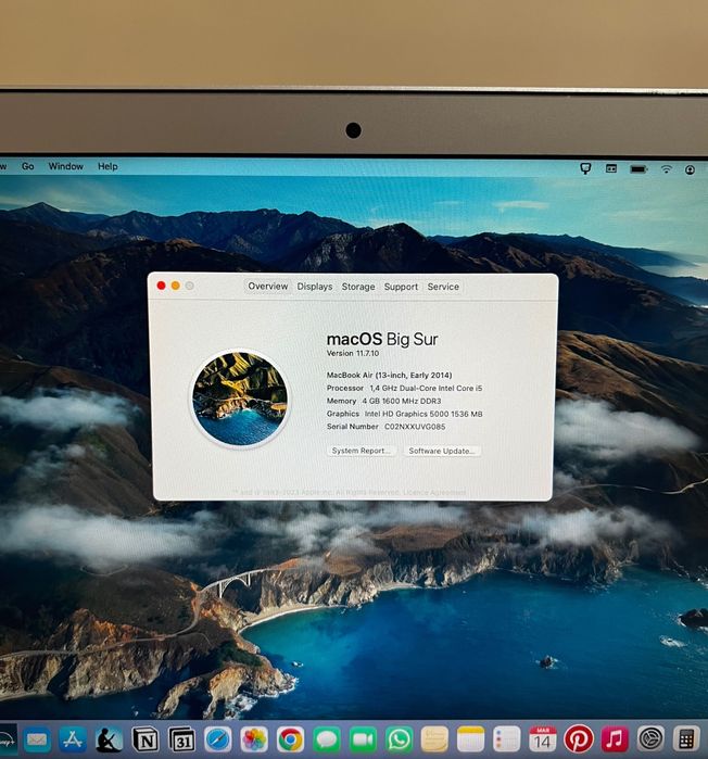 Apple MacBook Air 13 2014 - Excelente estado