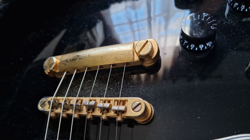 Epiphone Les Paul Custom Ebony canhoto/esquerdino