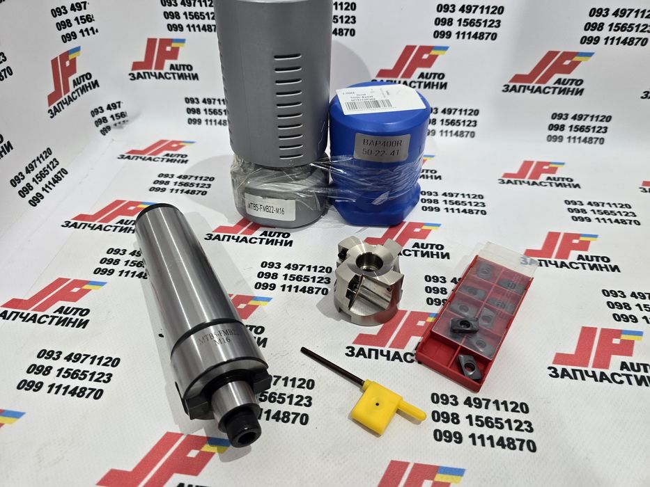 Фреза торцевая BAP 400R 50-22 с пластинами 10шт + хвостовик MTB5-FMB22