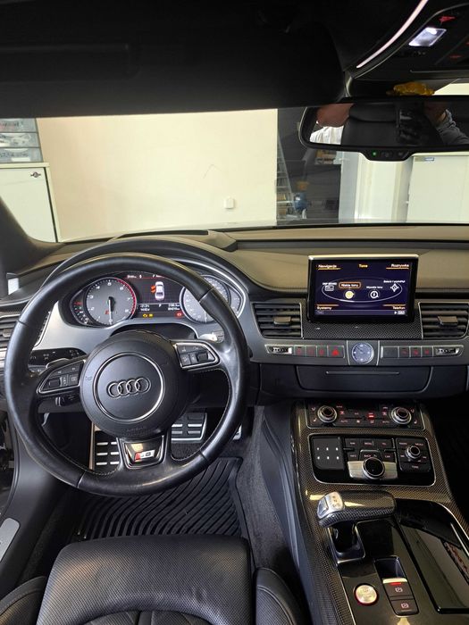 AUDI S8 VOLL prawdziwy BLACK 150k netto faktura vat 23%
