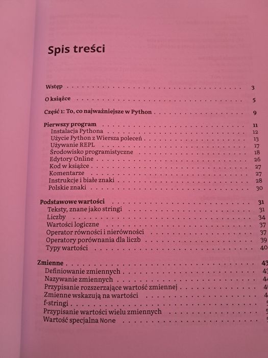 Python od podstaw  Marcin Moskala