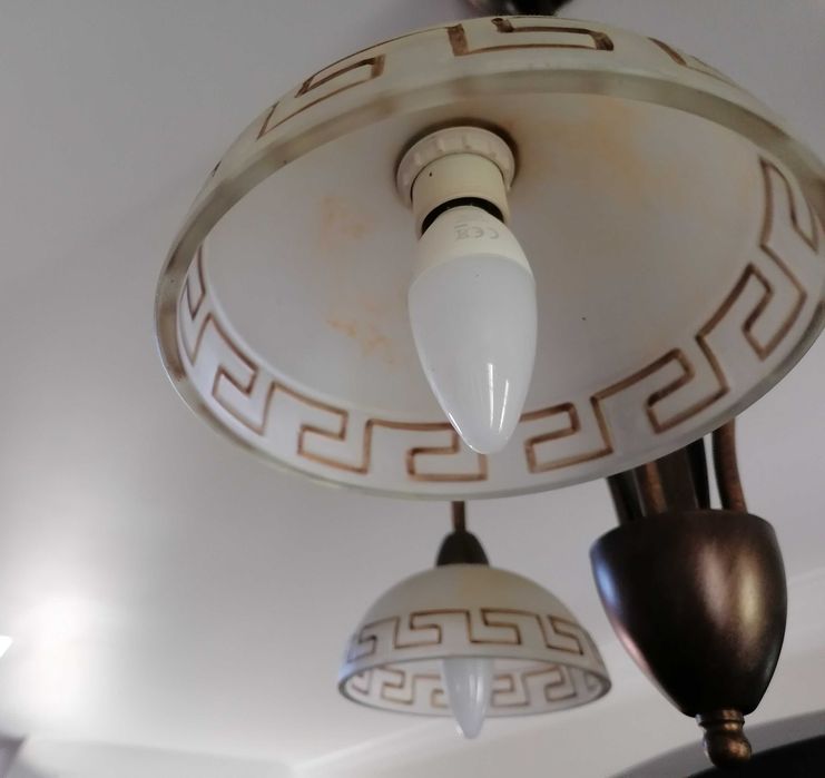 2 Candeeiros de Teto para Sala ou Hall - Como NOVOS