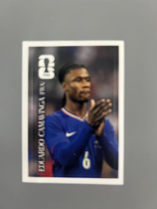 Cromo Panini Coca cola  Eduardo Camavinga (França) - Novo