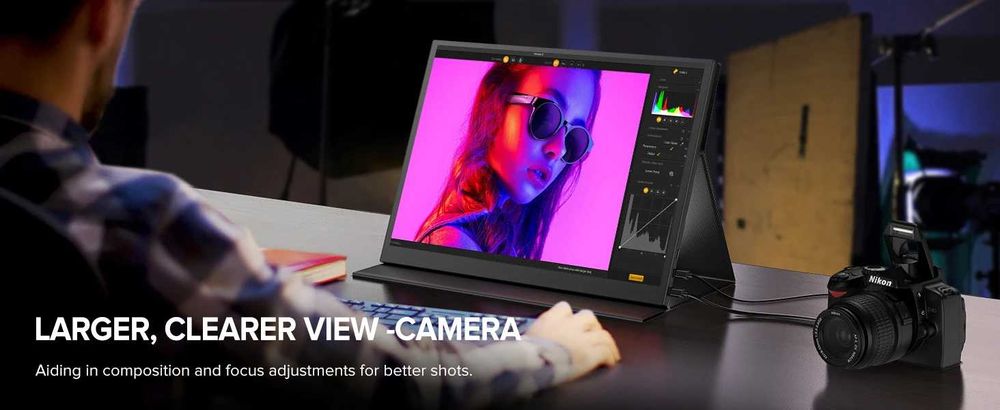 Портативний монітор Uperfect 18.4" 4K M184T02 IPS USB-C