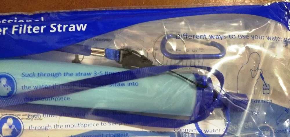 Filtro de agua profissional potavel purificador campismo sobrevivência